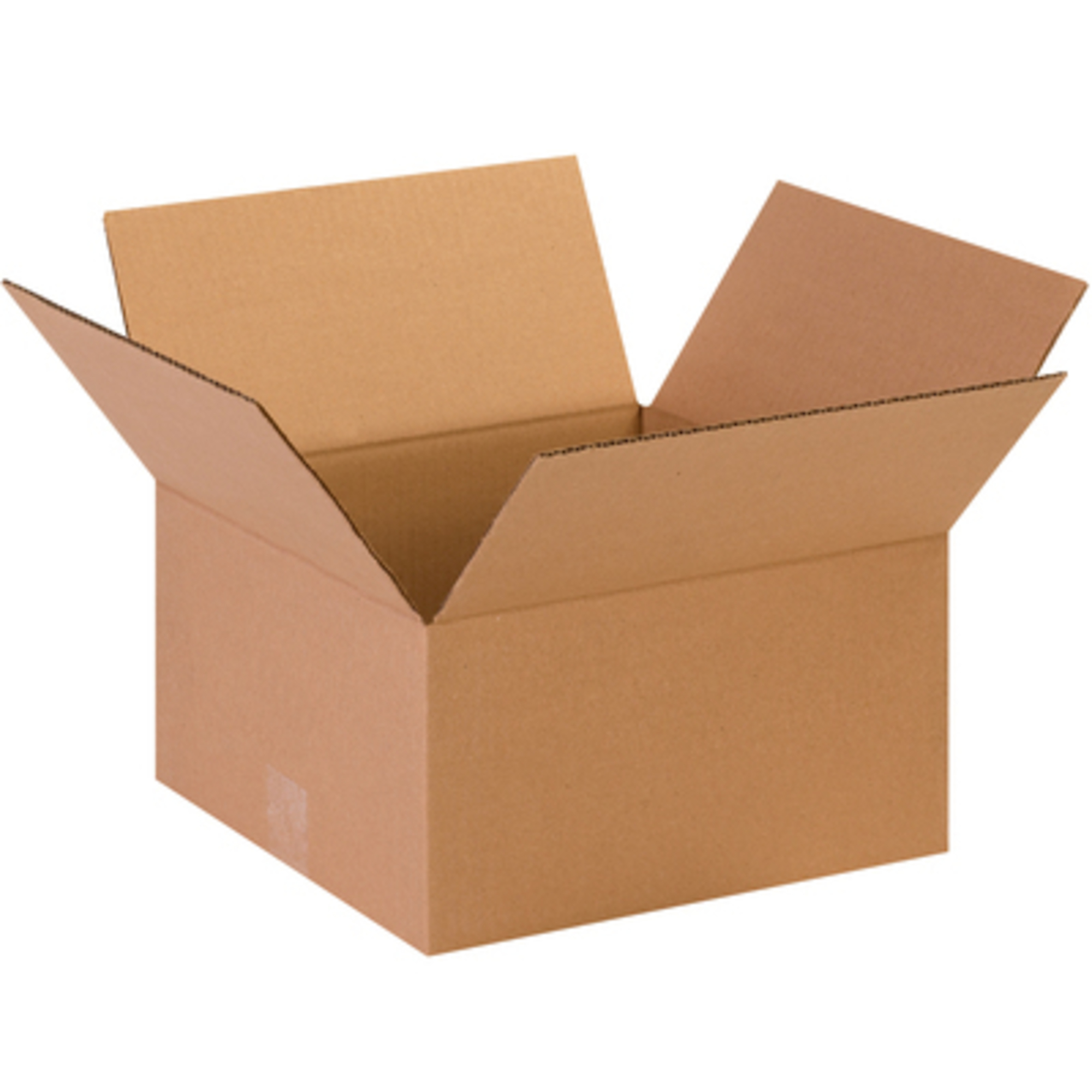 Stock Packaging Corrugated Boxes — 13in. x 13in. x 7in., 25 Pcs, Model# 13137R
